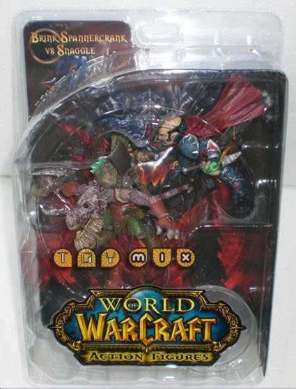 World of Warcraft Figure Set - Gnome Rogue vs Kobold Miner (series 8) image