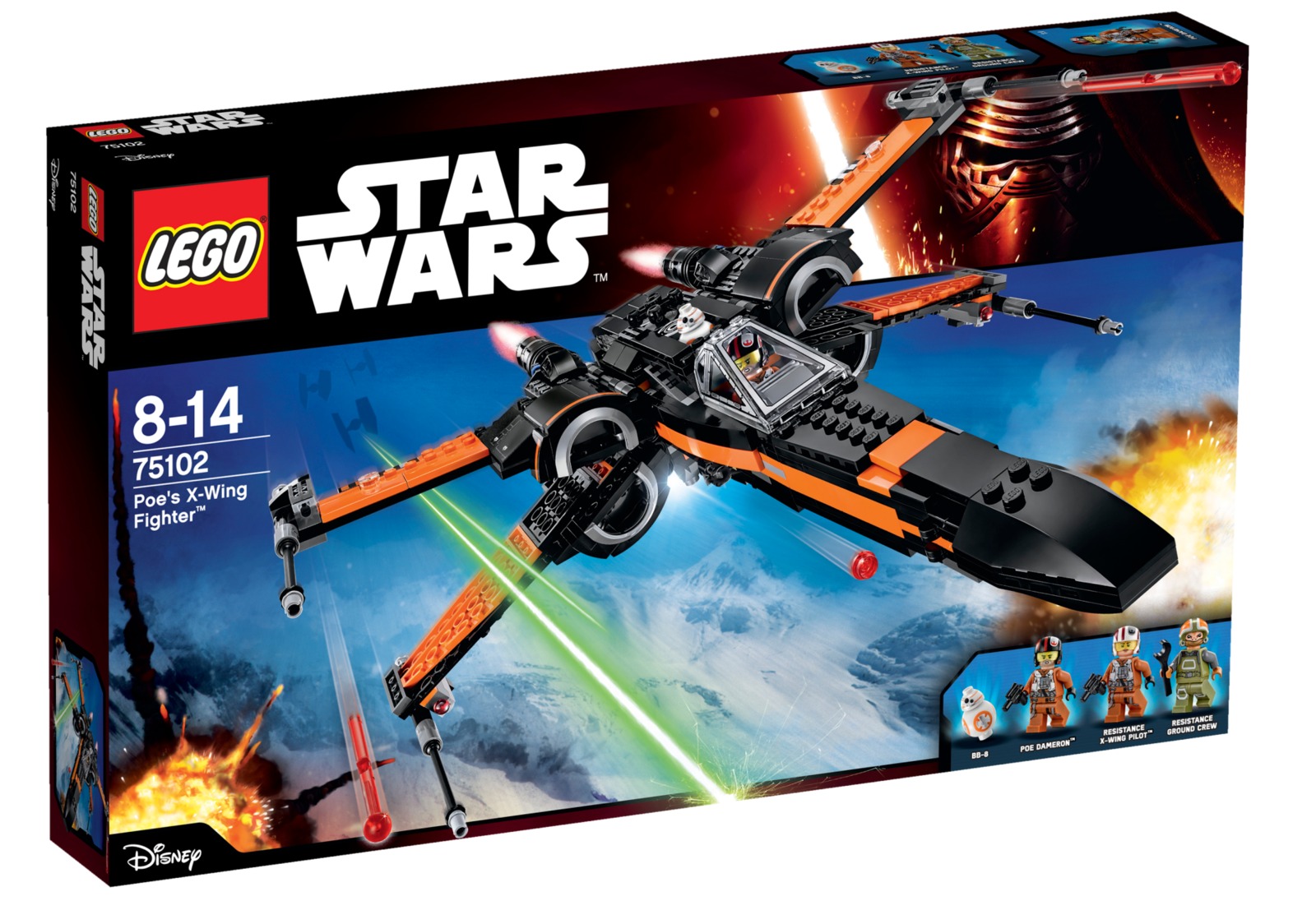 LEGO Star Wars: Poe's X-Wing Starfighter (75102) image