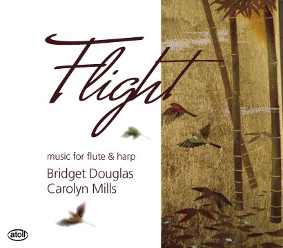 Flight: Music For Flute & Harp on CD by Bridget Douglas & Carolyn Mills