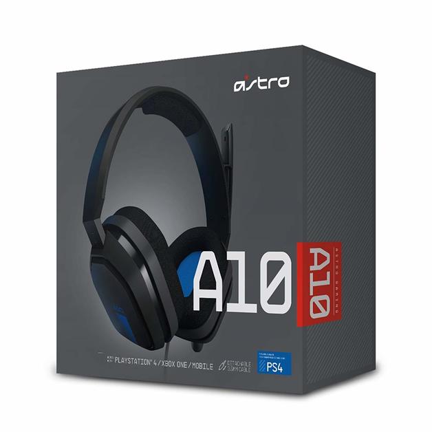 Astro A10 Wired Headset (Grey/Blue) PC, PS4, Xbox One Buy Now at