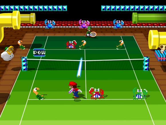 Mario Power Tennis on GameCube