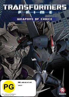 Transformers Prime: Weapons of Choice on DVD image
