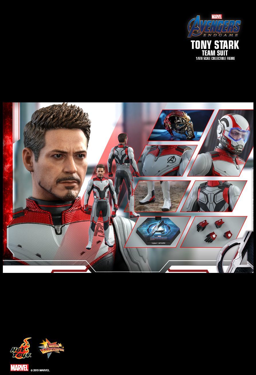 Tony Stark (Team Suit) - 12" Articulated Figure image