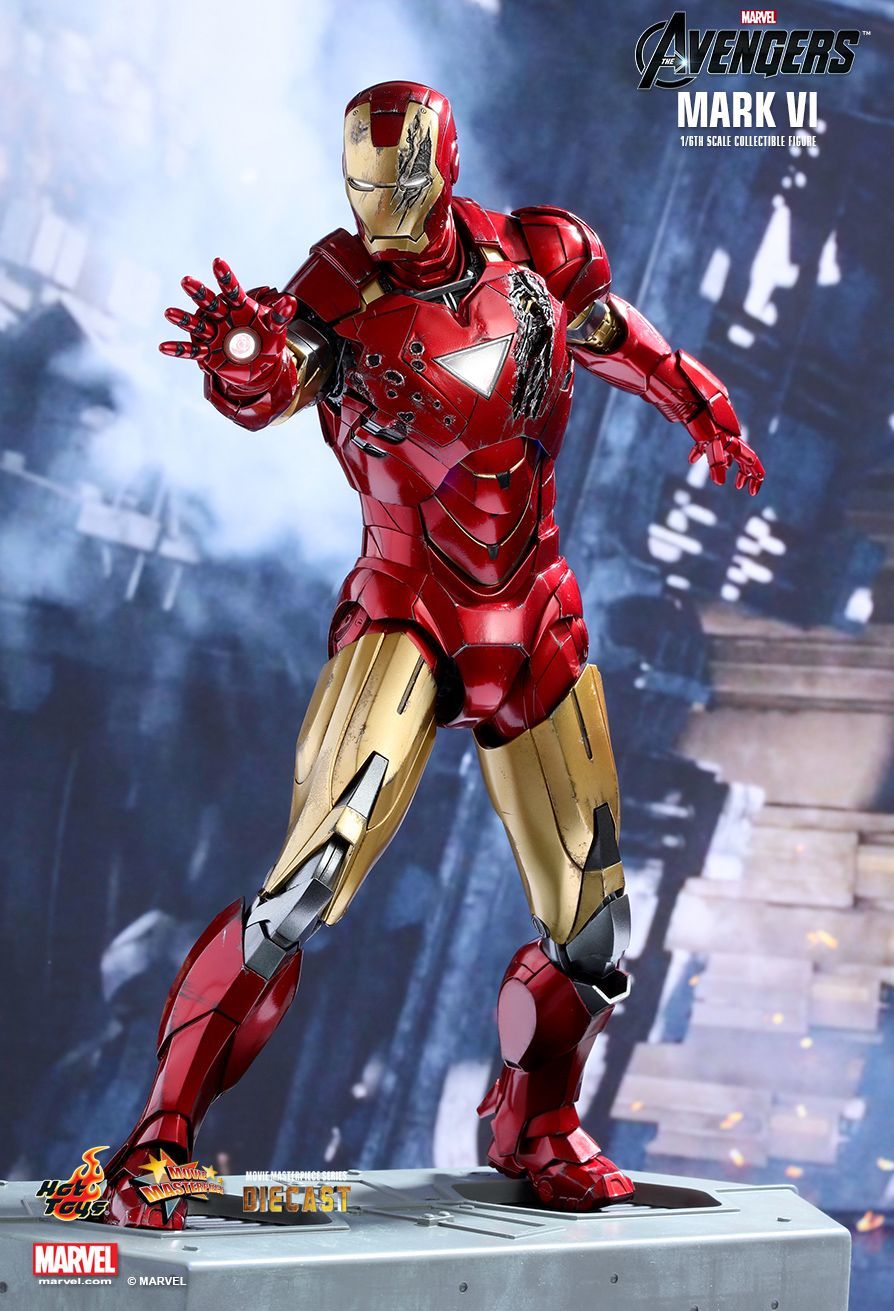 Avengers: Iron Man Mark VI - 1:6 Scale Diecast Figure image