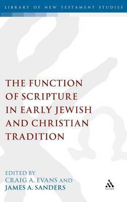 The Function of Scripture in Early Jewish and Christian Tradition image