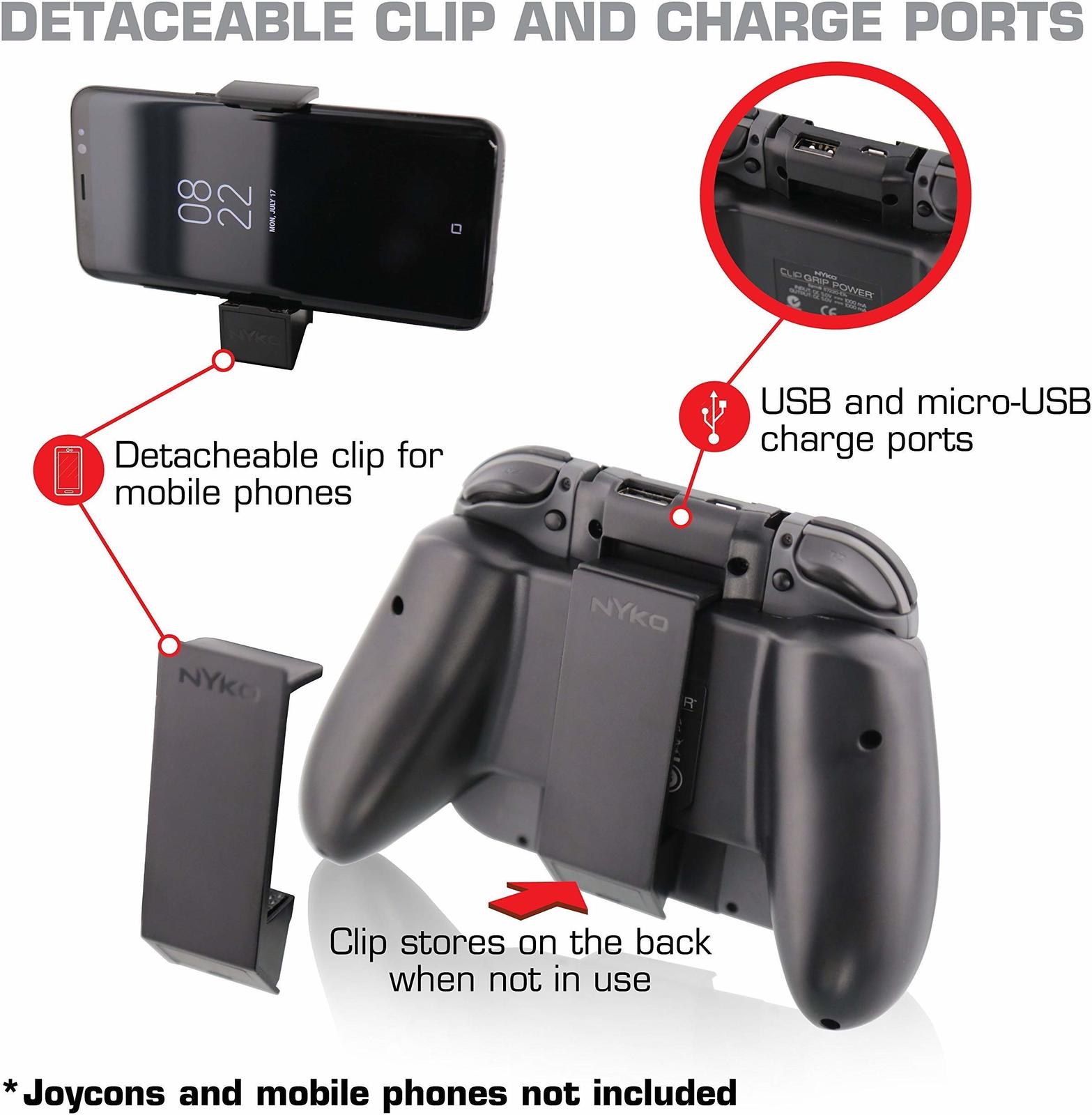 Nyko Switch Clip Grip Power for Switch image