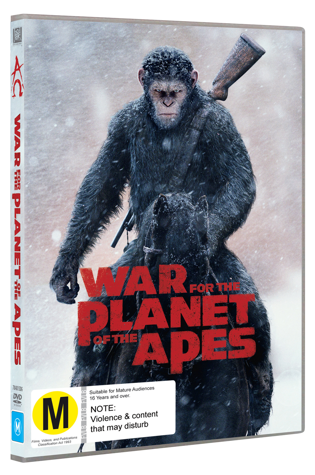 War for the Planet of the Apes on DVD image