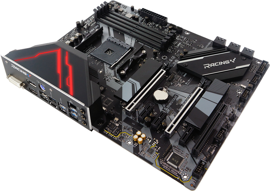 BIOSTAR B550GTA Racing AMD ATX Motherboard at Mighty Ape NZ