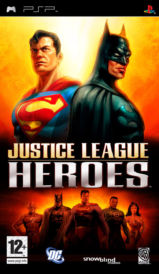 Justice League Heroes for PSP image