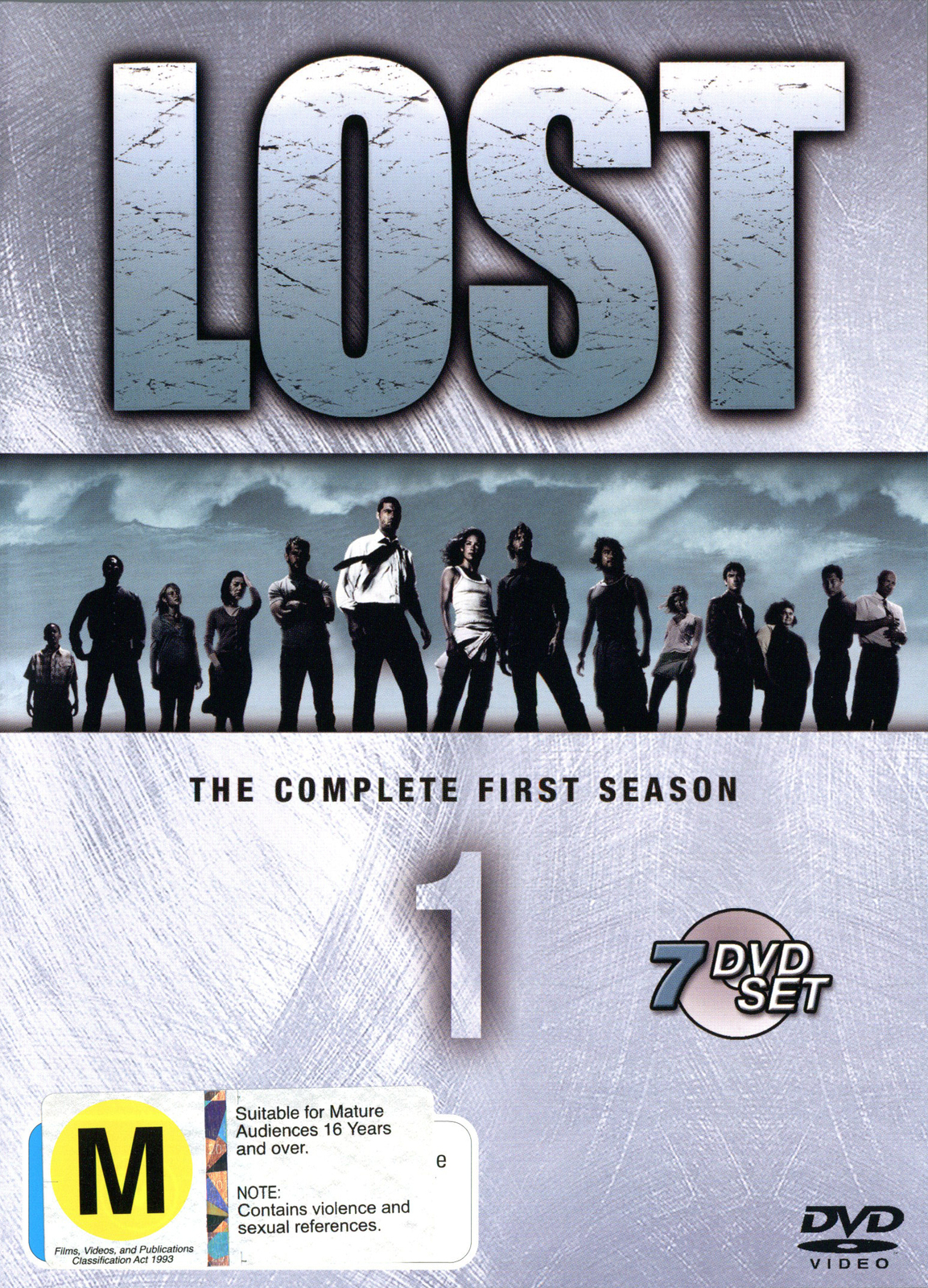 Lost - The Complete 1st Season (7 Disc Slimline Set) on DVD image