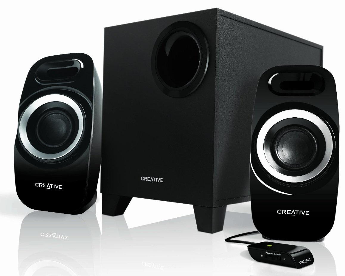 Creative Inspire T3300 High-Performance 2.1 Speaker System