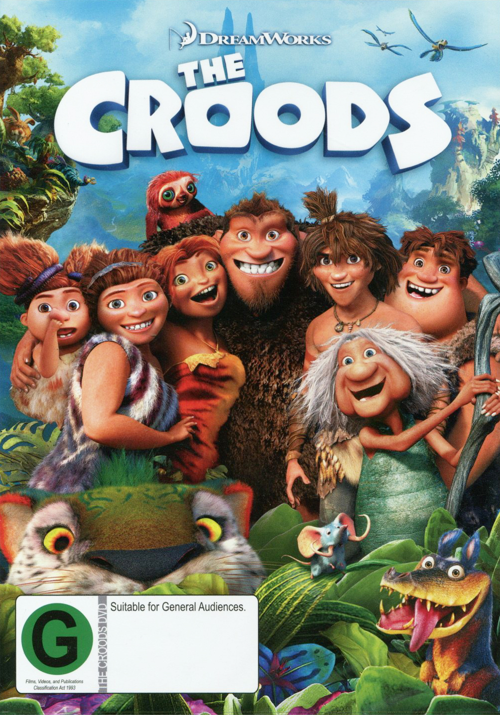 The Croods on DVD image