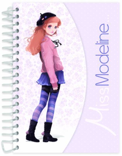 Miss Modeline A6 Notepad and Design Book - Capucine image