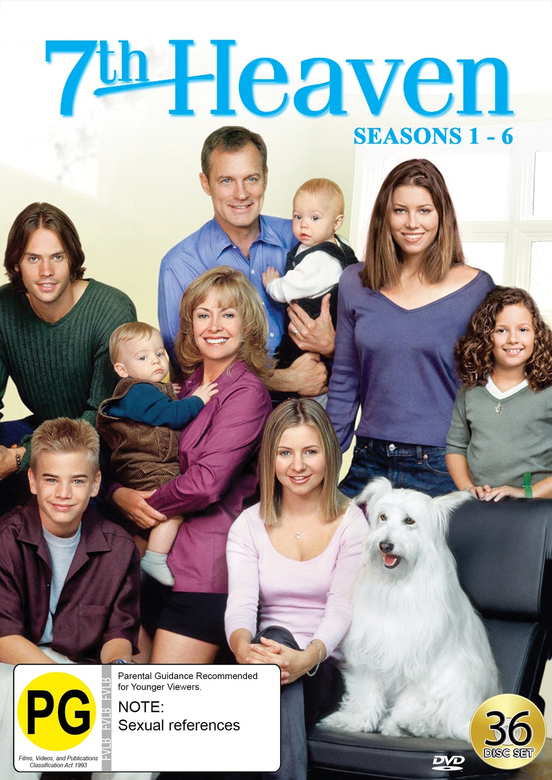 7th Heaven: Collection One - Seasons 1-6 on DVD image