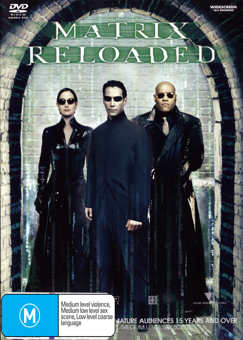 The Matrix - Reloaded on DVD image