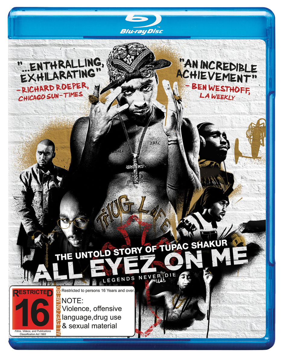 All Eyez On Me on Blu-ray