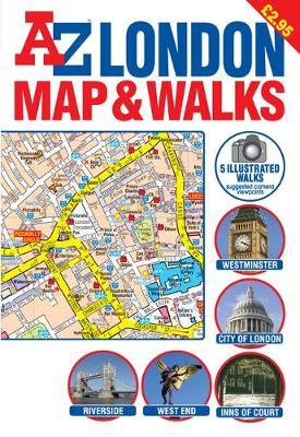 A-Z London Map and Walks by Geographer's A to Z company image