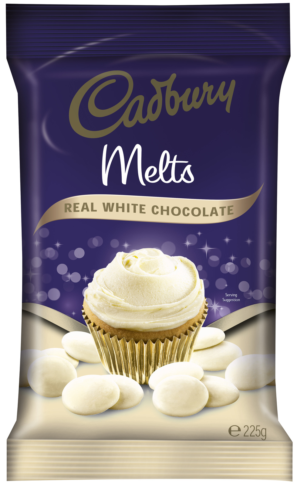 Cadbury White Chocolate Melts (225g) at Mighty Ape NZ