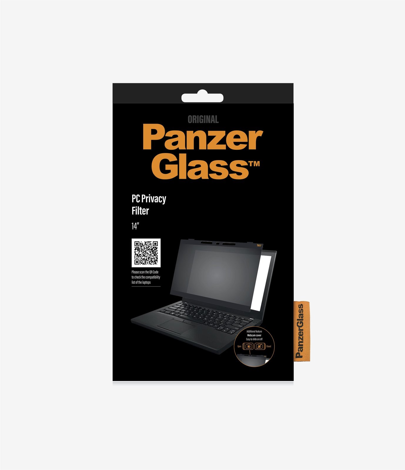 PanzerGlass: Privacy Screen Protector - Universal Laptop Privacy 14"