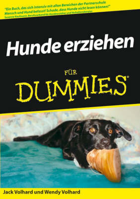 Hunde Erziehen Fur Fummies by Jack Volhard image