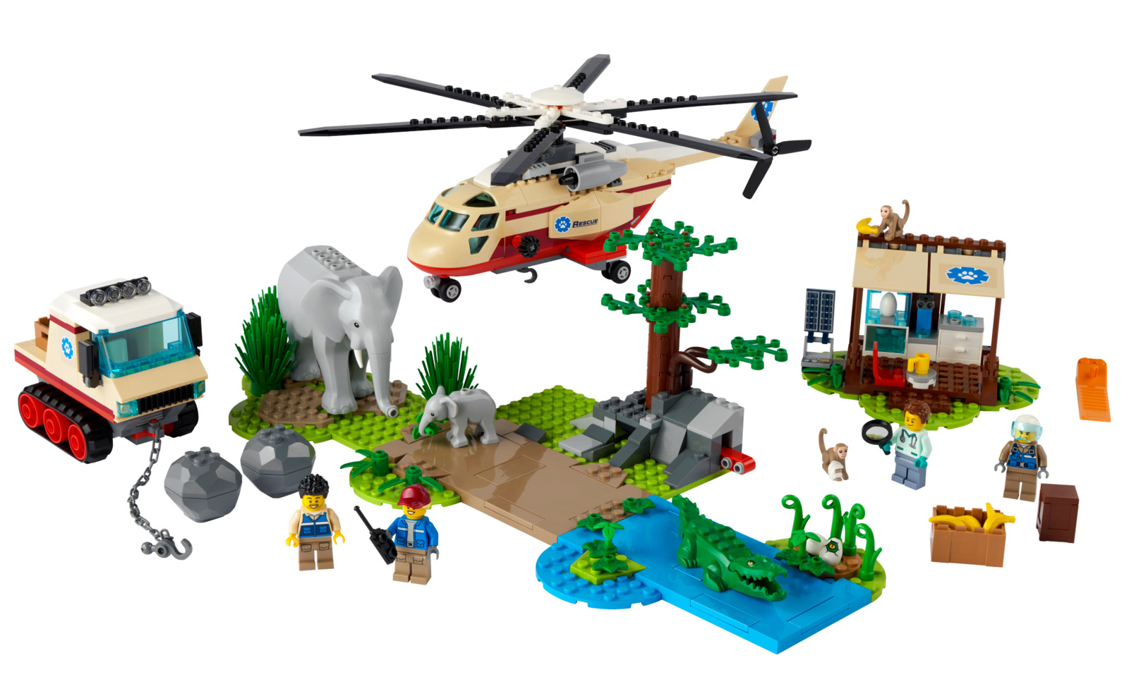 Buy LEGO City Wildlife Rescue Operation at Mighty Ape Australia