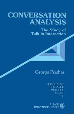 Conversation Analysis by George Psathas