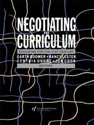 Negotiating the Curriculum by Garth Boomer image