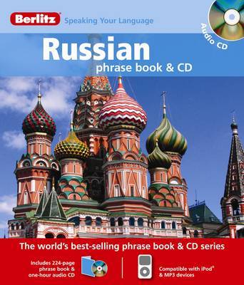 Russian Berlitz Phrase Book and CD image