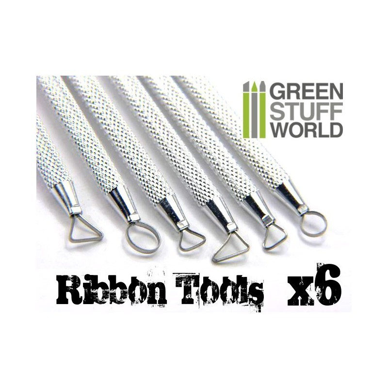 Green Stuff World Mini Ribbon Sculpting Tool Set