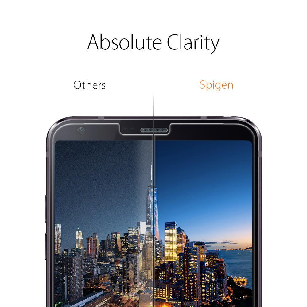Spigen: LG G6 - Premium Tempered Glass Screen Protector image