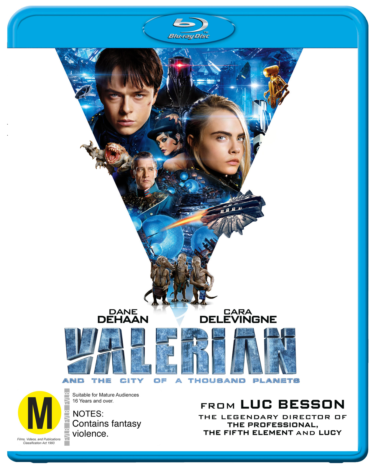 Valerian And The City Of A Thousand Planets on Blu-ray image