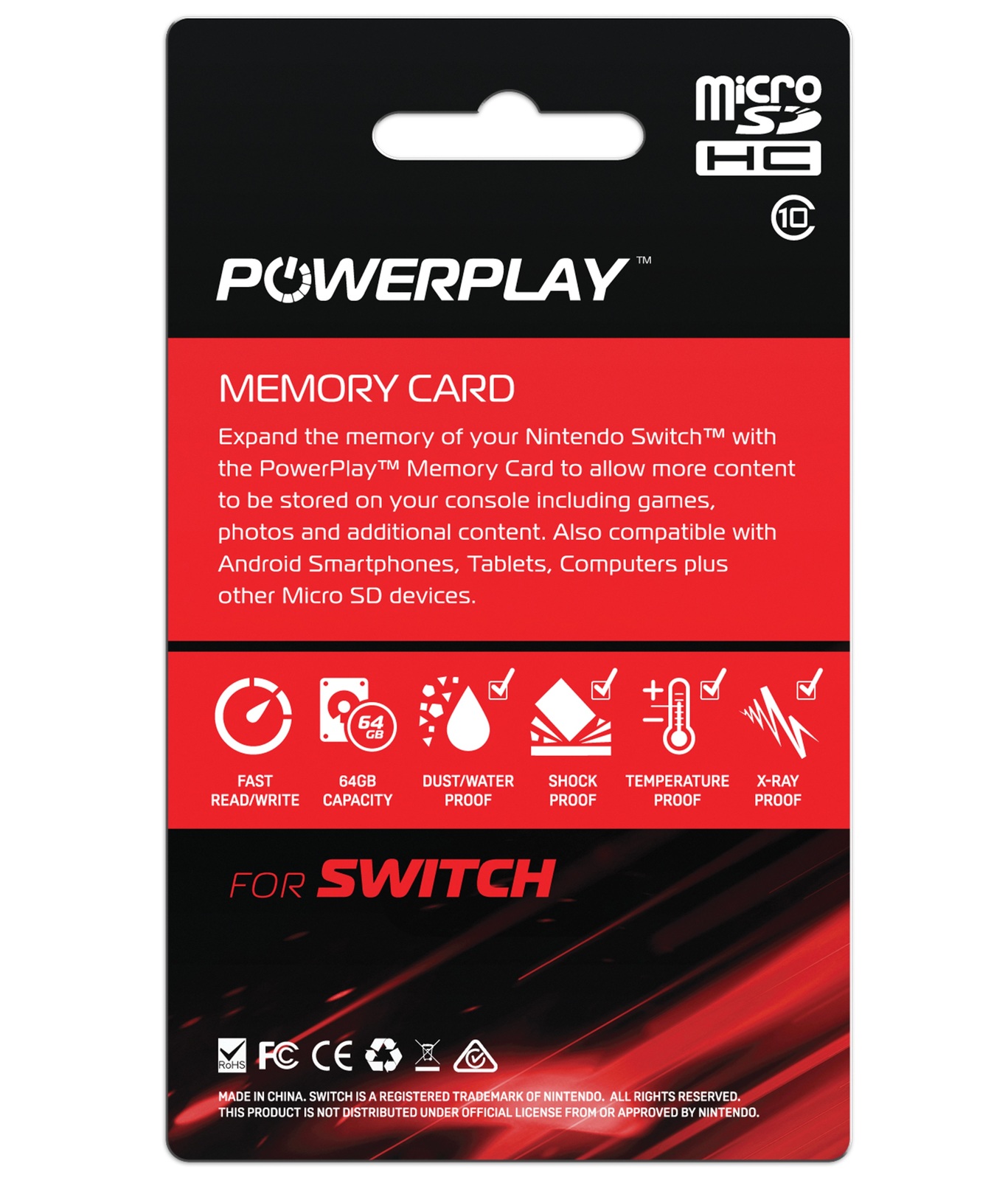 PowerPlay Switch 64GB Memory Card for Nintendo Switch image