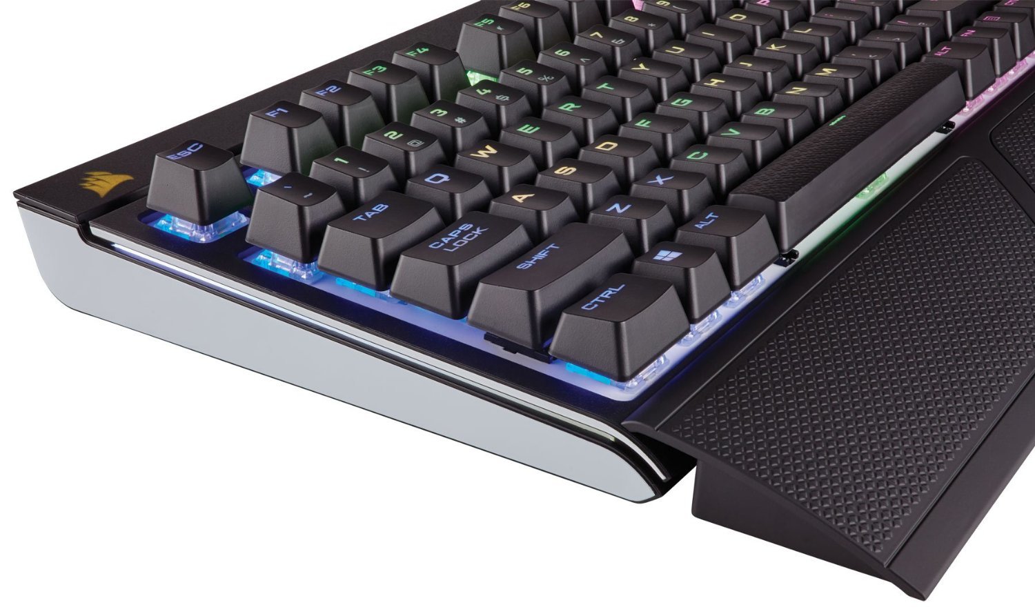 Corsair STRAFE RGB Mechanical Gaming Keyboard (Cherry MX Silent) PC