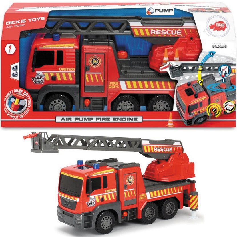 Dickie Toys - Air Pump Fire Engine image