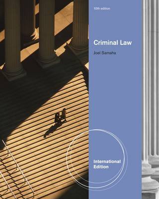 Criminal Law by Joel Samaha image