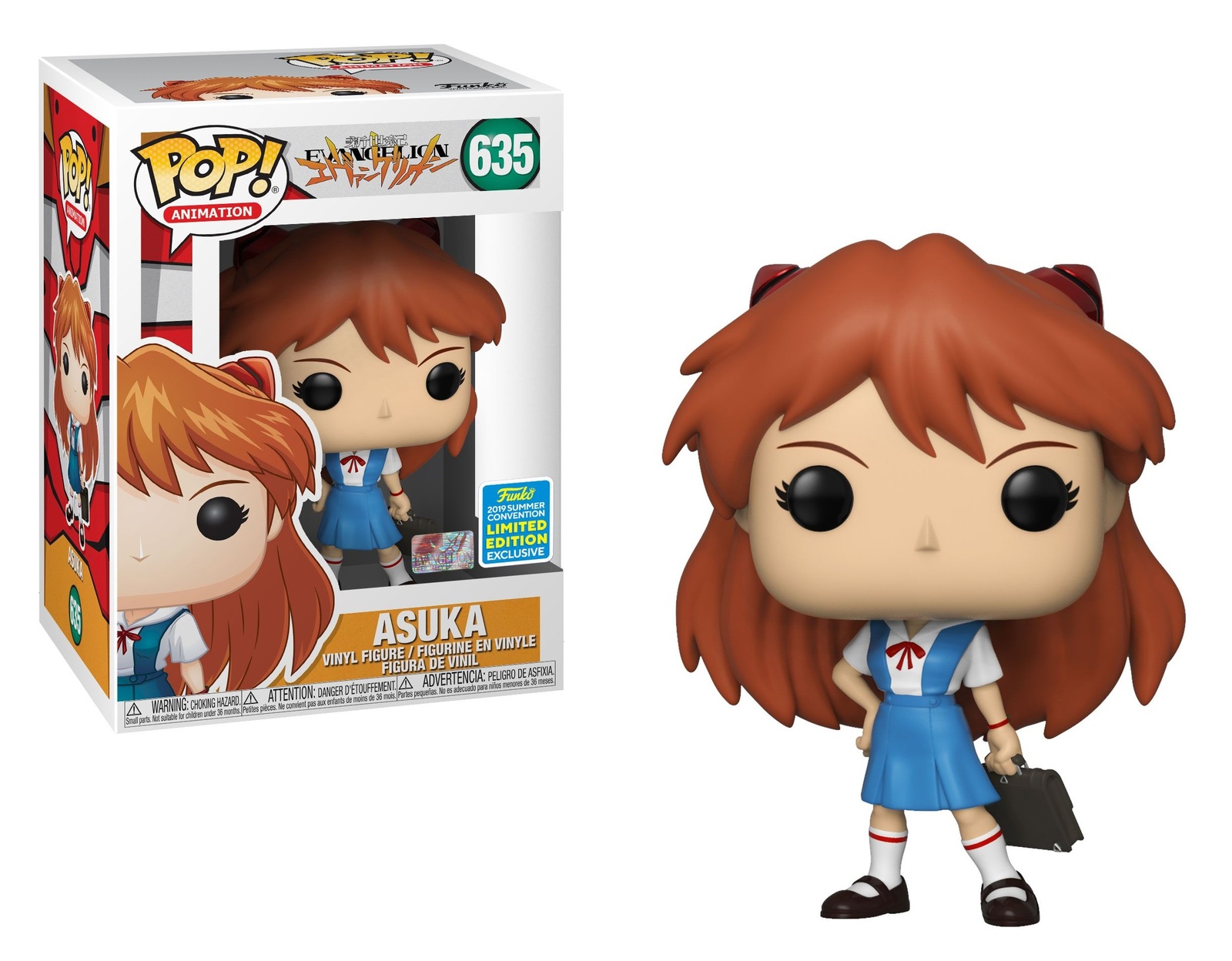 Neon Genesis Evangelion: Asuka (Uniform) Pop! Vinyl Figure image