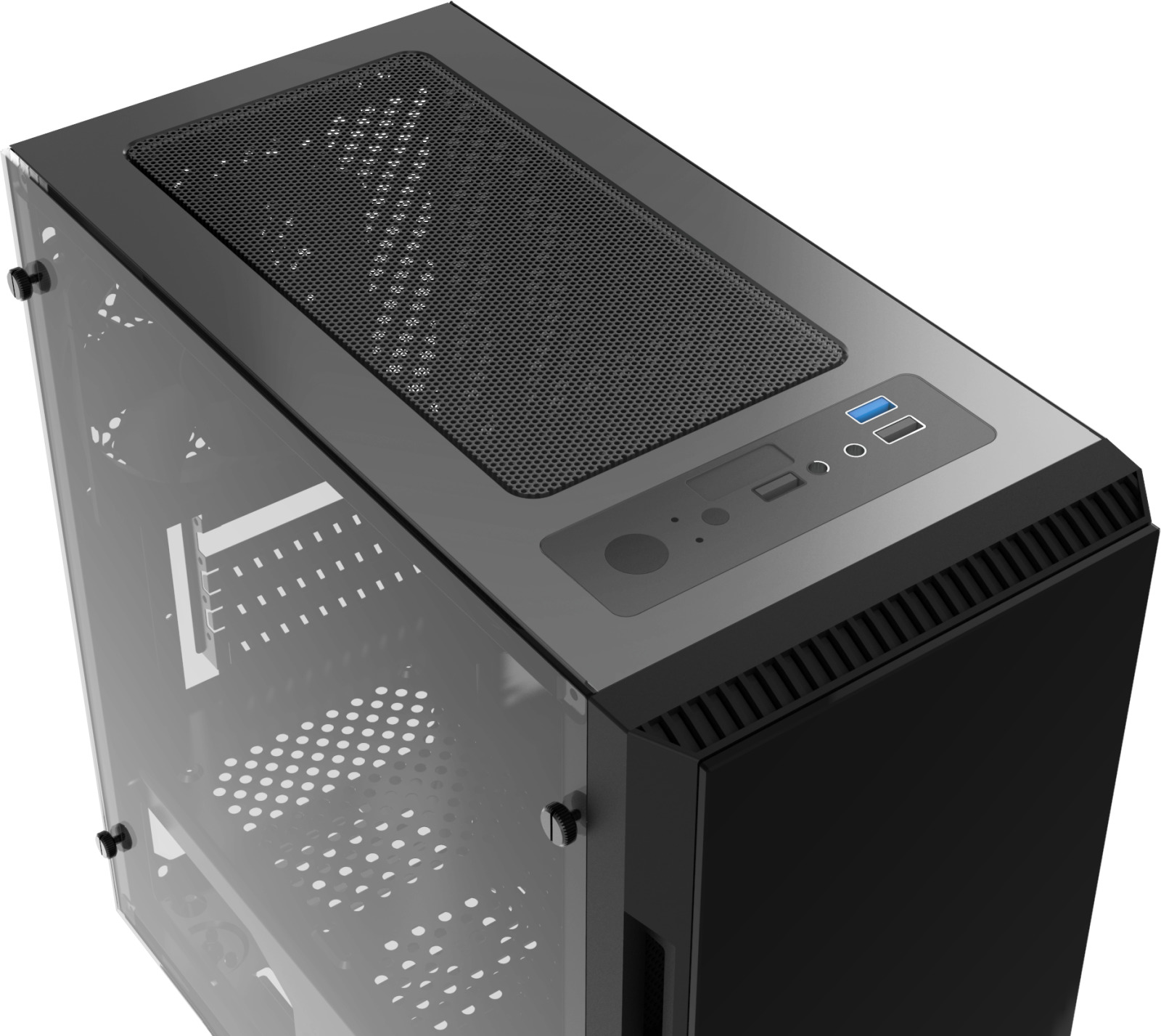 Xigmatek Nemesis M Mini Tower Case Black