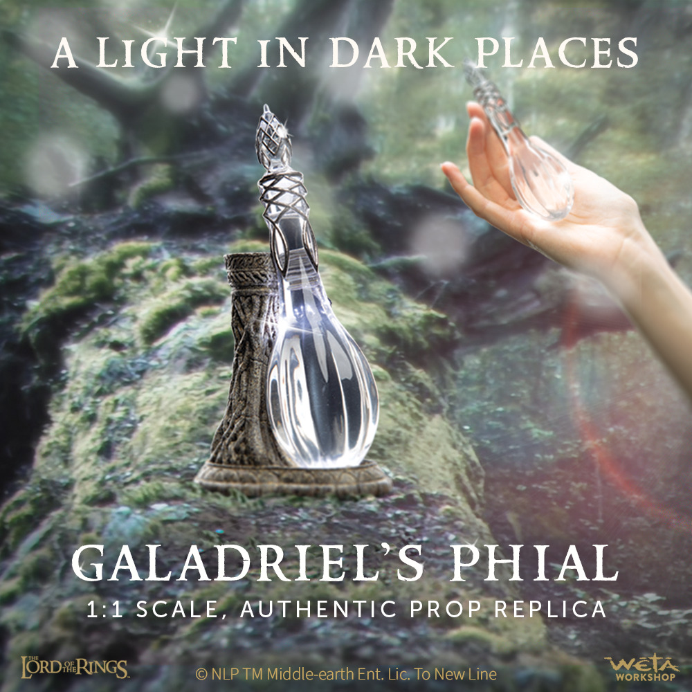 LOTR: Galadriel's Phial - 1:1 scale Prop Replica image