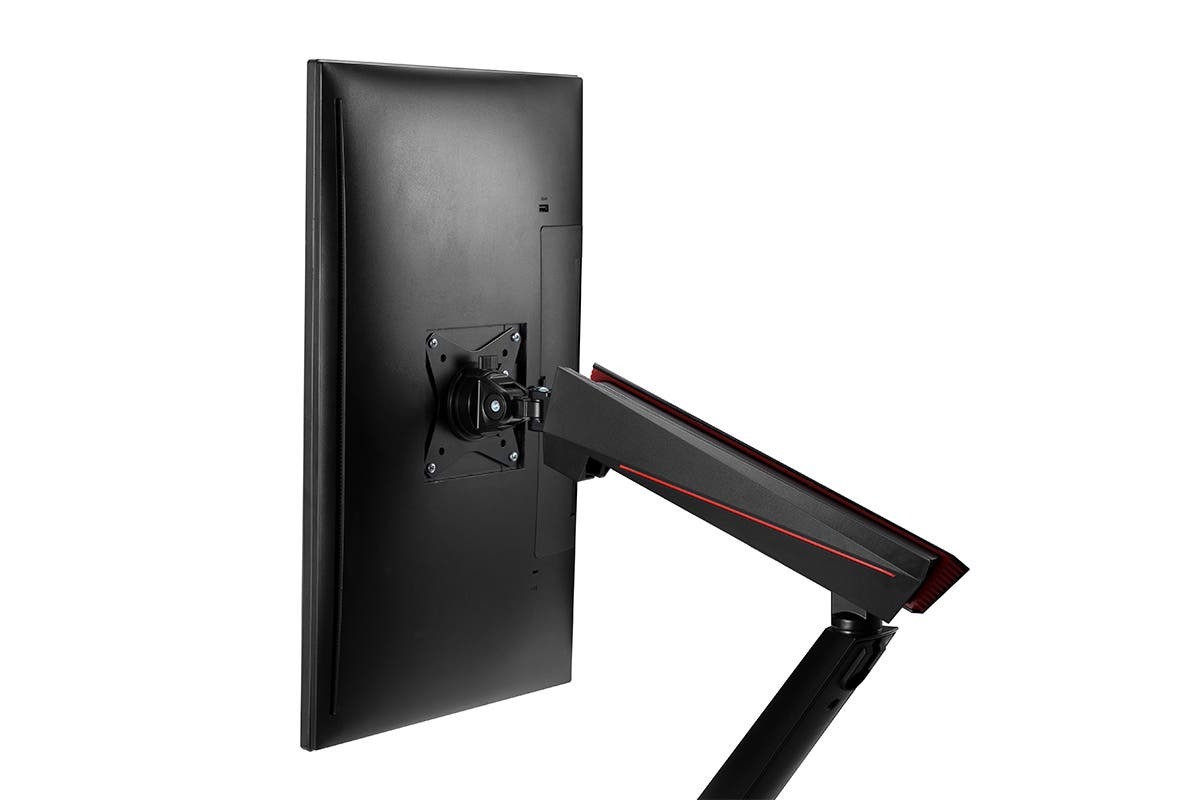 Kogan Full Motion Spring-Assisted RGB Gaming Monitor Mount with USB Hub