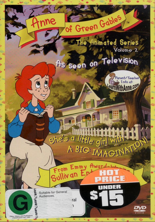 Anne Of Green Gables - The Animated Series: Vol. 2 on DVD image