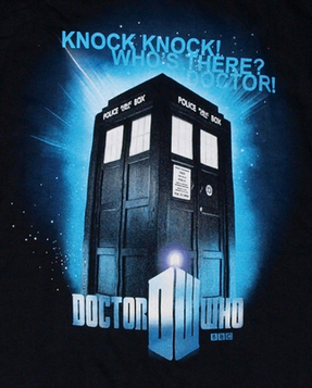 Doctor Who: Knock Knock Women's T-Shirt (XL) image