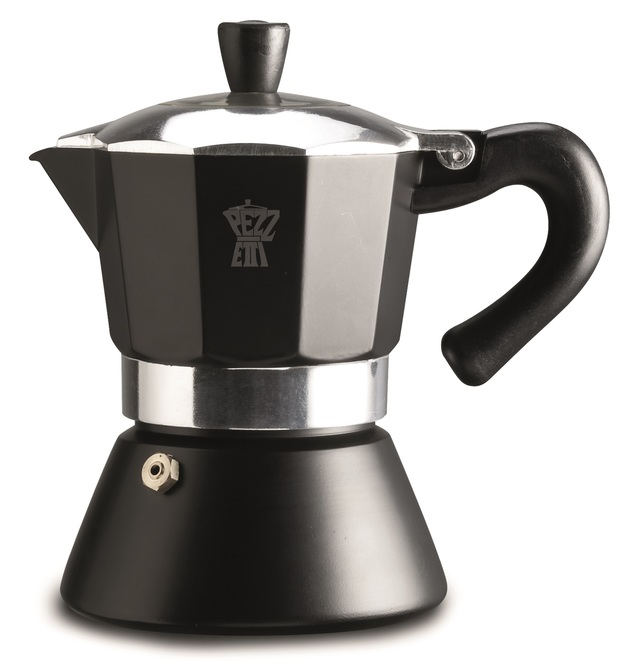 Pezzetti Bellexpress Black Induction Coffee Maker at Mighty Ape NZ