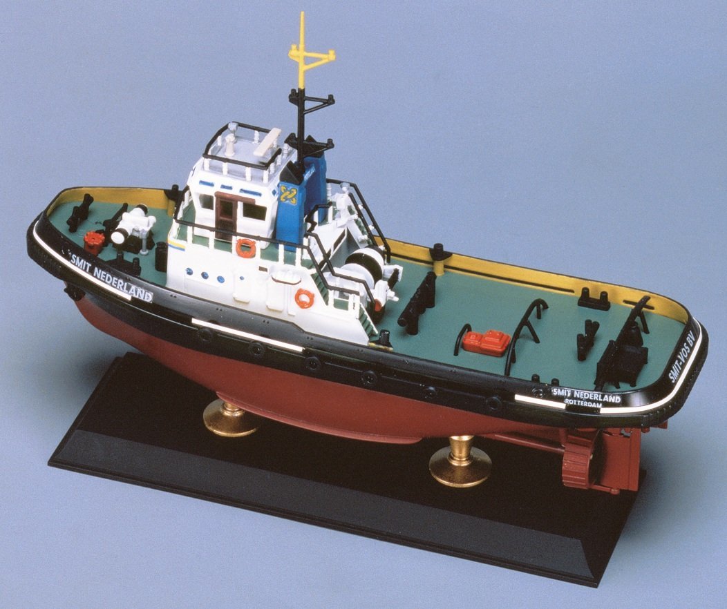 Aoshima 1/200 Tugboat Smit Nederland Model Kit at Mighty Ape Australia