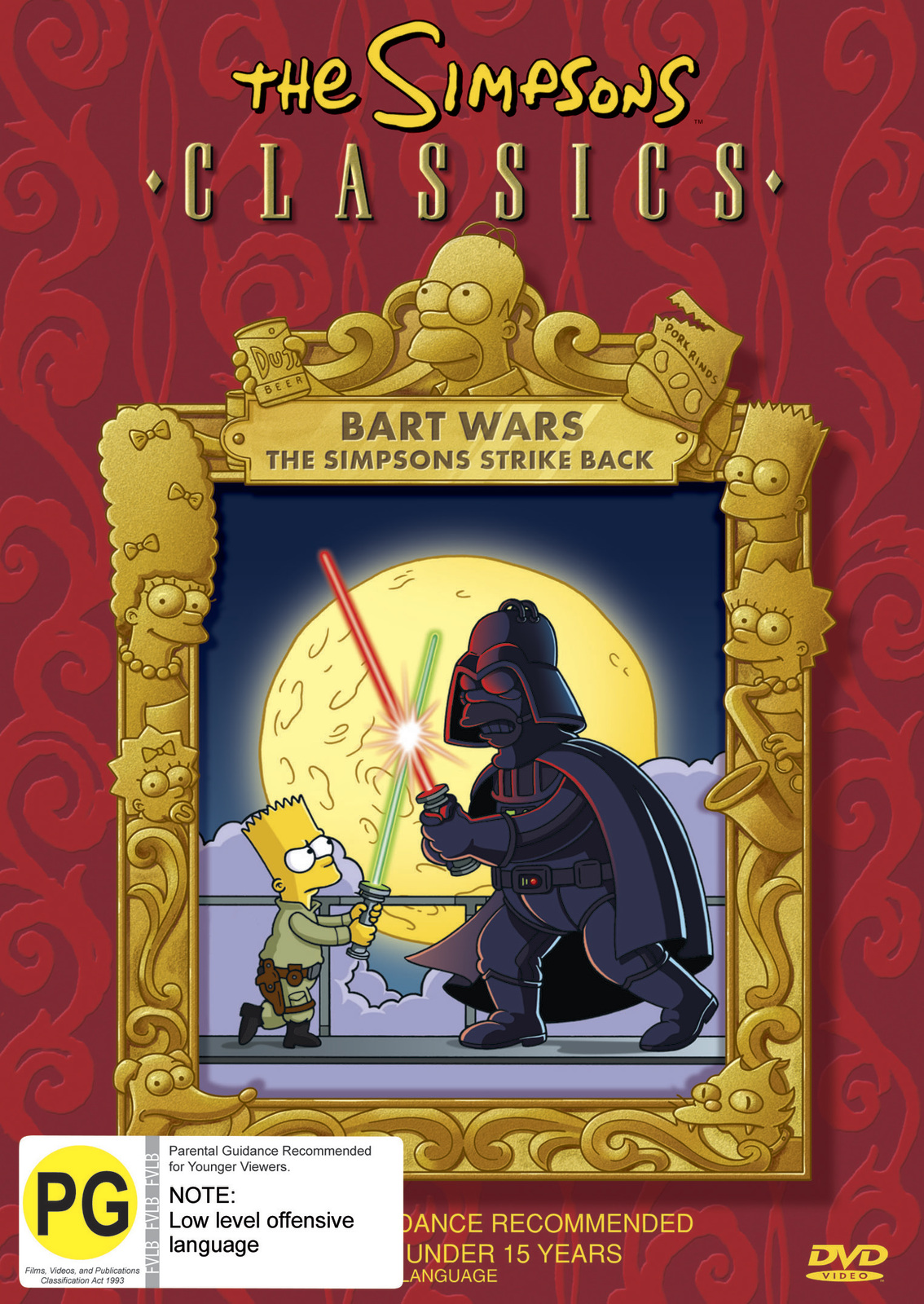 The Simpsons Classics - Bart Wars on DVD image