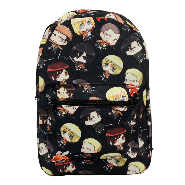 attack on titan bookbag