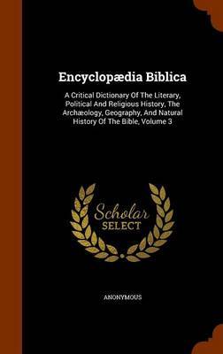 Encyclopaedia Biblica by * Anonymous image