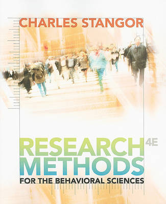 Research Methods for the Behavioral Sciences by Charles Stangor, PhD (University of Maryland College Park University of Maryland College Park, USA University of Maryland College Park, USA University image