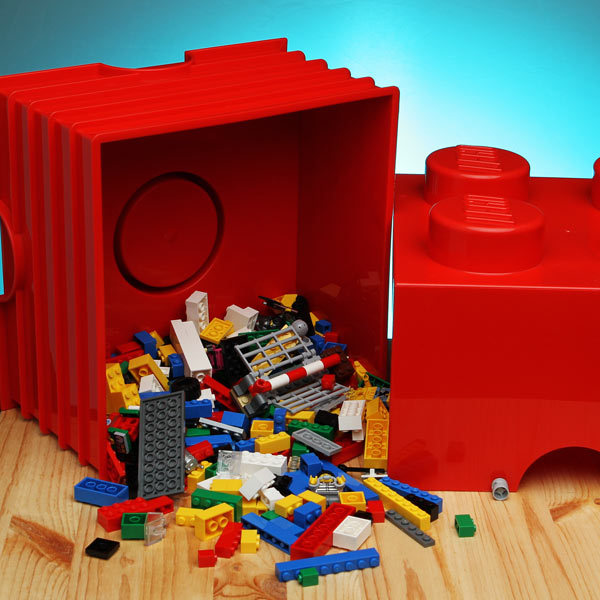 LEGO Storage Brick 4 (Blue) image