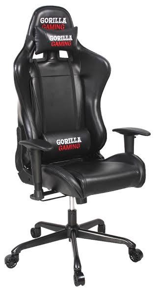 Gorilla Gaming Commander Chair - Black for image