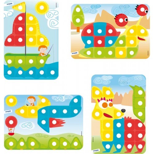 Miniland: Mosaic Superpeg - Playset (32pc) image